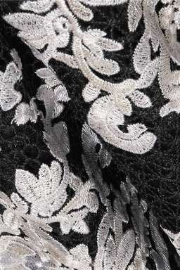 Marchesa Notte Guipure Lace and Tulle Dress Size 10