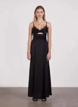 Anna Quan Elle Dress Black Size 10 for rent on The Volte - image 1