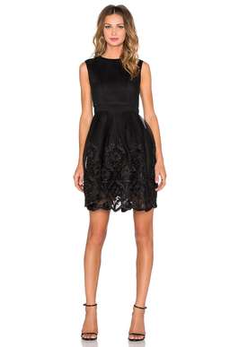 Bronx and Banco Isabelle Puff Dress Black Size 8 for rent on The Volte - image 3