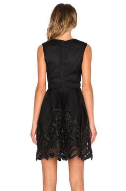 Bronx and Banco Isabelle Puff Dress Black Size 8 for rent on The Volte - image 2