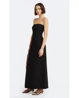 Bec & Bridge Ryan Strapless Dress Black Size AU 8 for rent on The Volte - image 2
