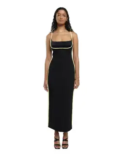 Paris Georgia Florian Dress Black Size AU 14 for rent on The Volte - image 1