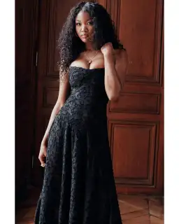 House Of CB Seren Maxi Dress in Black Size AU S / AU 8 for rent on The Volte - image 4