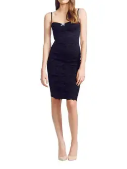 Wheels and Dollbaby Malibu Corset Dress Black Size 8