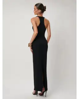 Effie Kats Eiza Gown Black Size AU 6  for rent on The Volte - image 3