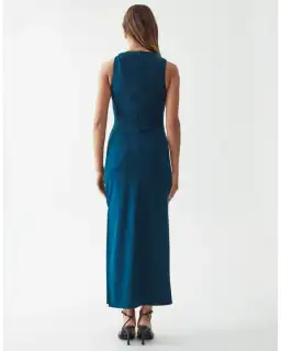 Calia Collection Damiana Midi Dress Teal Size AU 8 for rent on The Volte - image 4