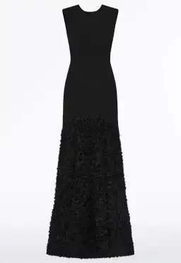 Carla Zampatti Black Nastro Gown Black Size 10 for rent on The Volte - image 4