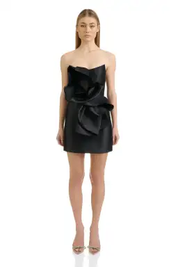 Eliya The Label Nola Mini Dress Black Size M / AU 10 for rent on The Volte - image 1
