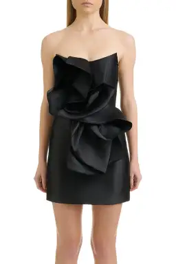 Eliya The Label Nola Mini Dress Black Size M / AU 10 for rent on The Volte - image 2