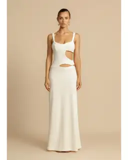 Arcina Ori Jetta Dress White Size AU 6