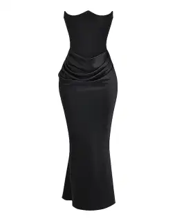 House of CB Persephone Strapless Corset Dress Black Size Small / AU 8 for rent on The Volte - image 4