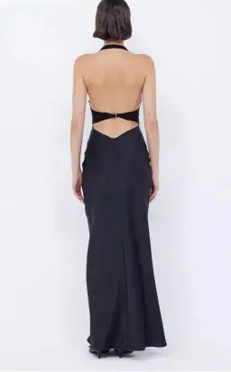 Bec & Bridge Solare Halter Dress Black Size 10 for rent on The Volte - image 3