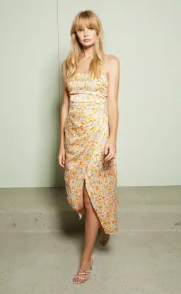 Bec & Bridge Heidi Midi Dress Floral Size 8 for rent on The Volte - image 5