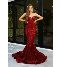 Portia And Scarlett PS21208 Red Size 6 for rent on The Volte - image 1