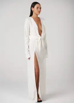 Bayse Rayna Maxi Dress in Ivory Size 10 for rent on The Volte - image 2