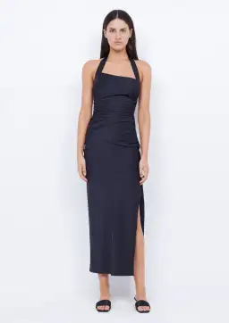 Bec & Bridge Ula Asym Maxi Dress Black Size 8 for rent on The Volte - image 1
