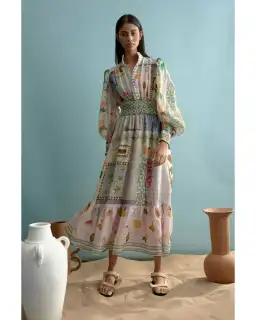 Alemais Emma Gale Shirtdress Multi Size AU 12
