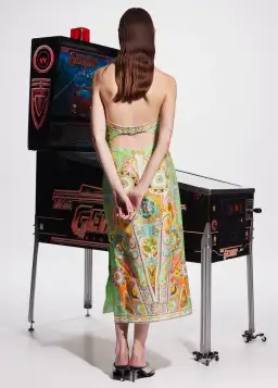 Alemais Pinball Bodice Midi Dress Multi Size AU 16 for rent on The Volte - image 3