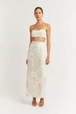 Dissh Malta White Palm Set White Size 8 for rent on The Volte - image 1