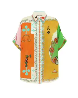 Alemais Rummy Shirt and Pant Set Multi Size AU 16 for rent on The Volte - image 4