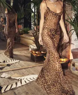 Rat and Boa Valentina Maxi Print Size 8