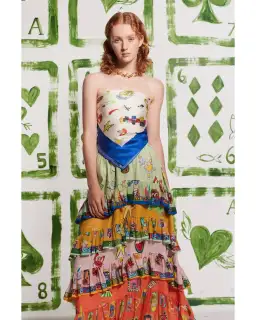 Alemais Players Tiered Skirt Multi Size AU 16 for rent on The Volte - image 3