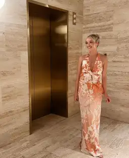 Sir The Label Como Twist Dress Paradiso Print Size 8 for rent on The Volte - image 3