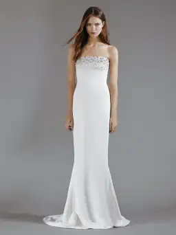 Galia Lahav Eve Slim-fitted Wedding Dress  Ivory  Size 6 