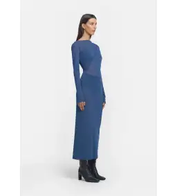 Viktoria and Woods Lovestruck Midi Dress in Blue Size 1/AU 8 for rent on The Volte - image 2