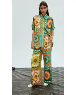 Alemais Disco Daisy Shirt and Pants Set Multi Size 16