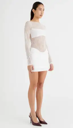 Benni Yana Lace Mini Dress AU 6 for rent on The Volte - image 2