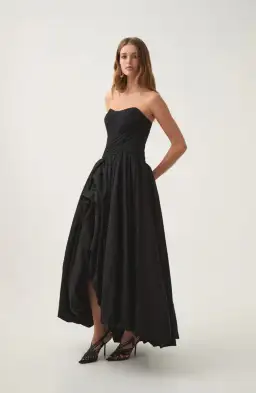 AJE   Spatial Maxi Dress   Black   Size 10 for rent on The Volte - image 2