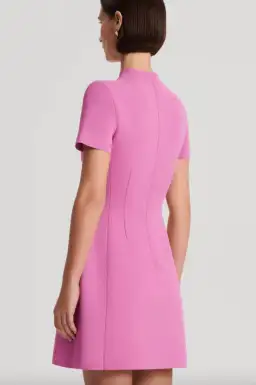Scanlan Theodore Crepe Knit Peplum Dress AU 8 for rent on The Volte - image 4