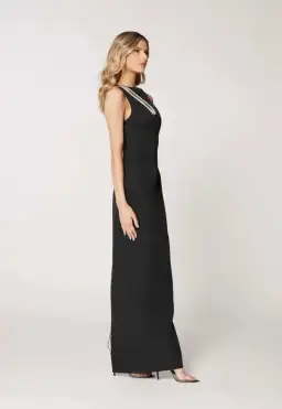 Bianca & Bridgett Valencia Dress Black Size 8 for rent on The Volte - image 2