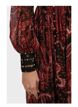 Thurley ‘Dina’ V Neck Crepe Maxi Dress - size 8