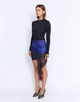 Pfeiffer Gerome Skirt Mini Midnight Size 6 for rent on The Volte - image 3