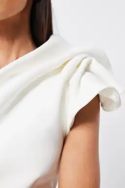  Mossman Infatuation Maxi Dress White Size 12 for rent on The Volte - image 3