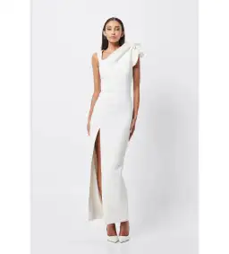  Mossman Infatuation Maxi Dress White Size 12 for rent on The Volte - image 1