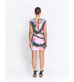 Pfeiffer Calloway Reversible Mini Dress Pink Haze Size 6 for rent on The Volte - image 5