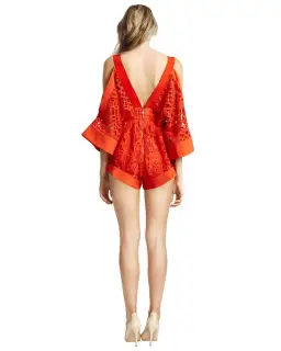 Alice McCall Keep Me There Playsuit Red Size AU 6 for rent on The Volte - image 2