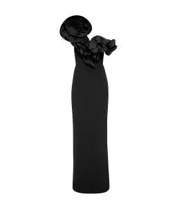 Rebecca Vallance Ella Gown in Black Size AU 12 for rent on The Volte - image 5