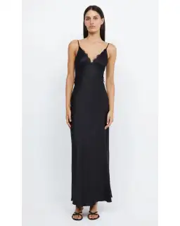 Bec & Bridge Emery Lace Dress Black Size AU 10