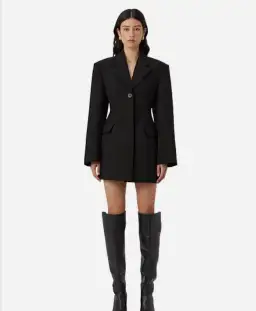 CAMILLA AND MARC MACKINLEY BLAZER DRESS BLACK  SIZE 8 for rent on The Volte - image 1