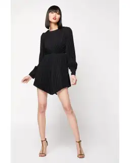 Mossman Breakthrough Mini Dress Black Size AU 8