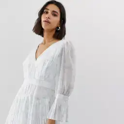  Stevie May Sky Settlement Mini Dress White Size 10 for rent on The Volte - image 4