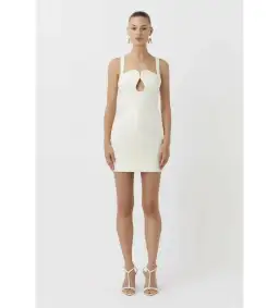 Camilla and Marc Brixton Mini Dress Cream Size 8 