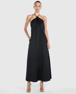 Manning Cartell Heart Lines Trapeze Maxi Dress - Black - Size 8  for rent on The Volte - image 1