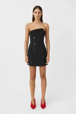 Camilla & Marc Izola Mini Dress Black Size 6 for rent on The Volte - image 1