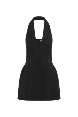 Camilla and Marc Petra Mini Dress Black Size 6 for rent on The Volte - image 5