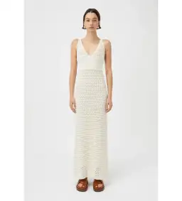 Camilla and Marc Lapis Midi Dress in Cream Size M/AU 12 for rent on The Volte - image 1